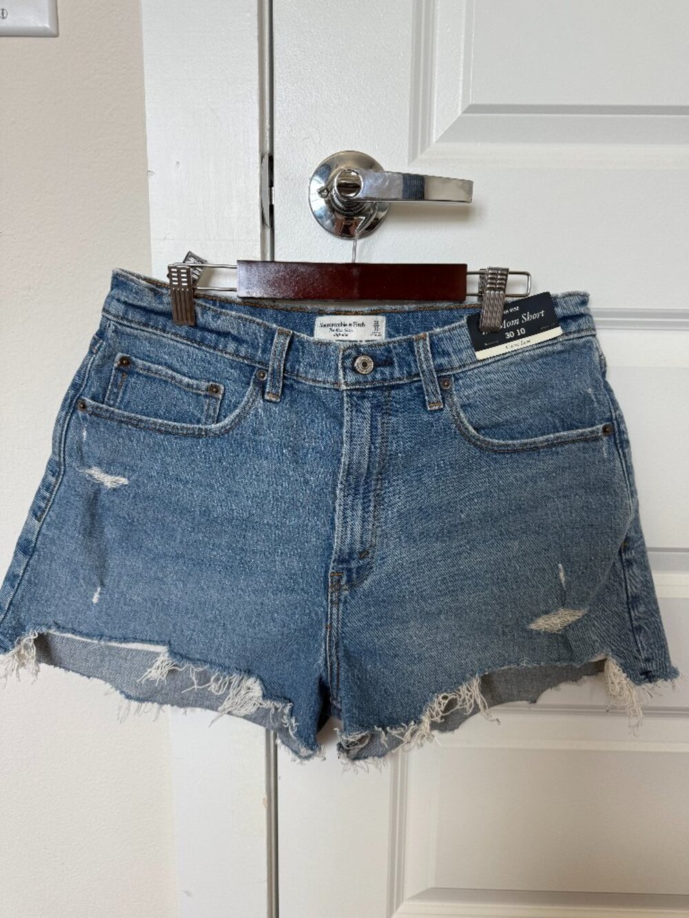 Abercrombie and Fitch Size 30 Curve Love High Rise Mom Short NWT